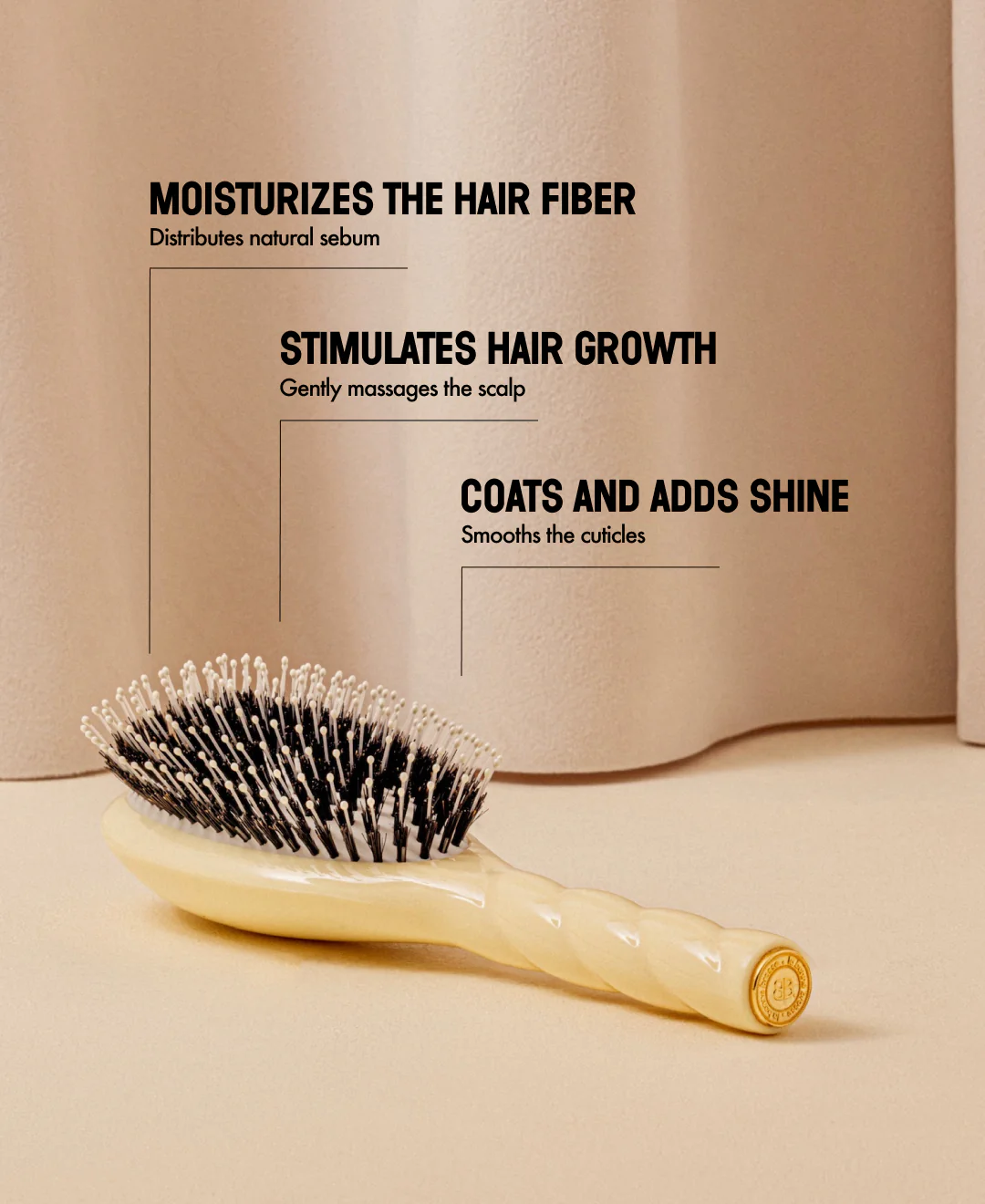 N.03 La Brosse Cuir Chevelu Sensible l'Indispensable Douceur Ivoire Cair - Image 13