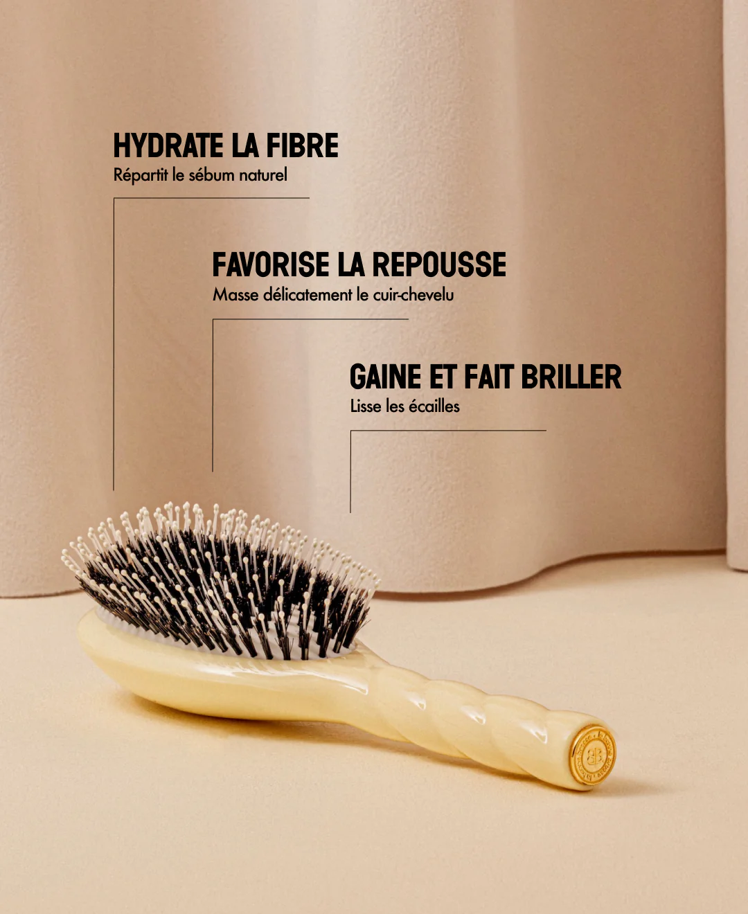 N.03 La Brosse Cuir Chevelu Sensible l'Indispensable Douceur Ivoire Cair - Image 15