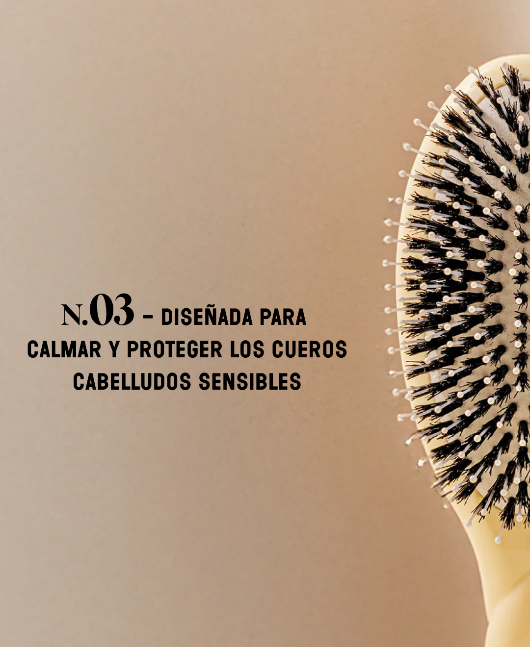 N.03 La Brosse Cuir Chevelu Sensible l'Indispensable Douceur Ivoire Cair - Image 9