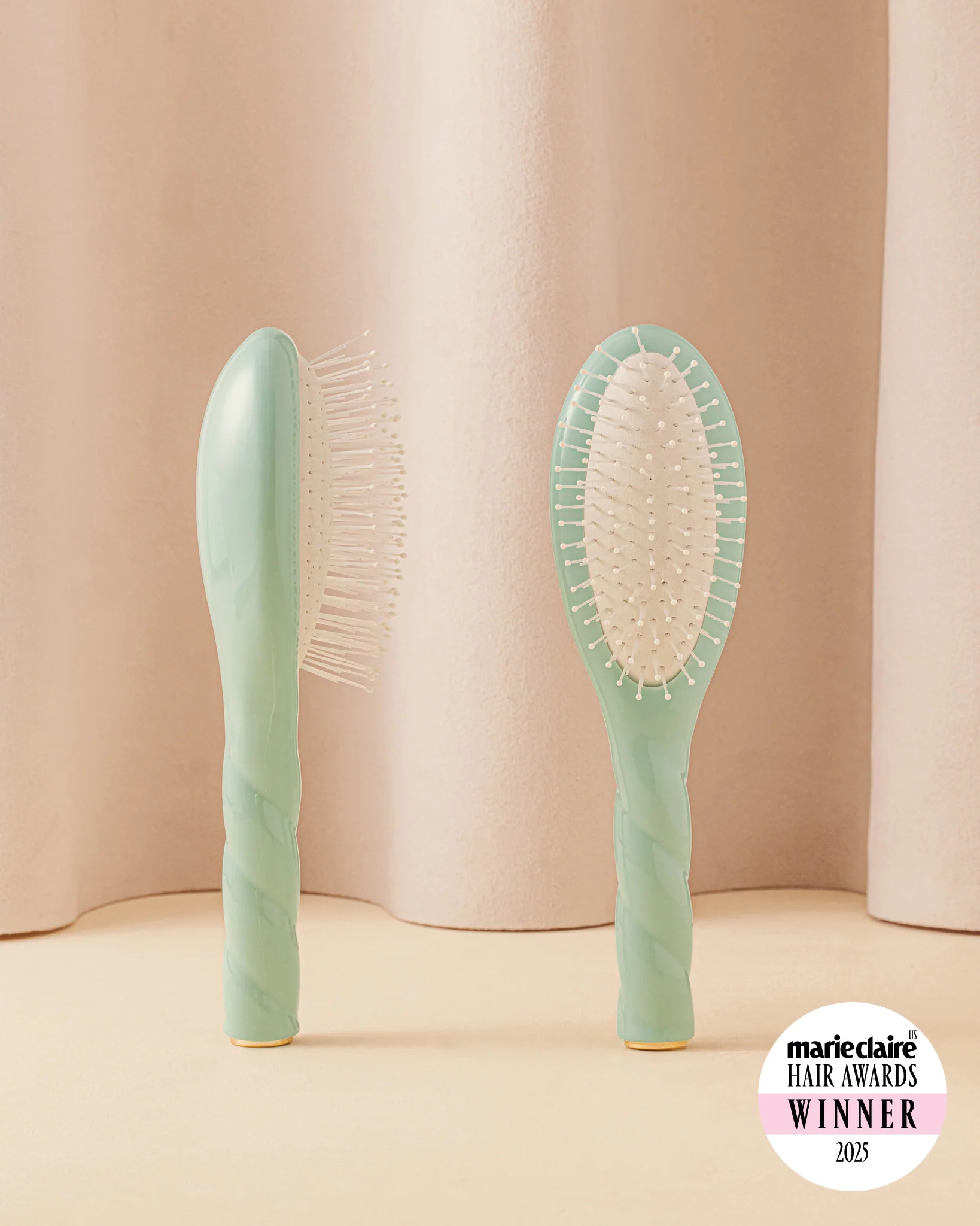 Édition Limitée Bleu Lagon N.04 La Petite Brosse Démêlante & Massante La Miracle