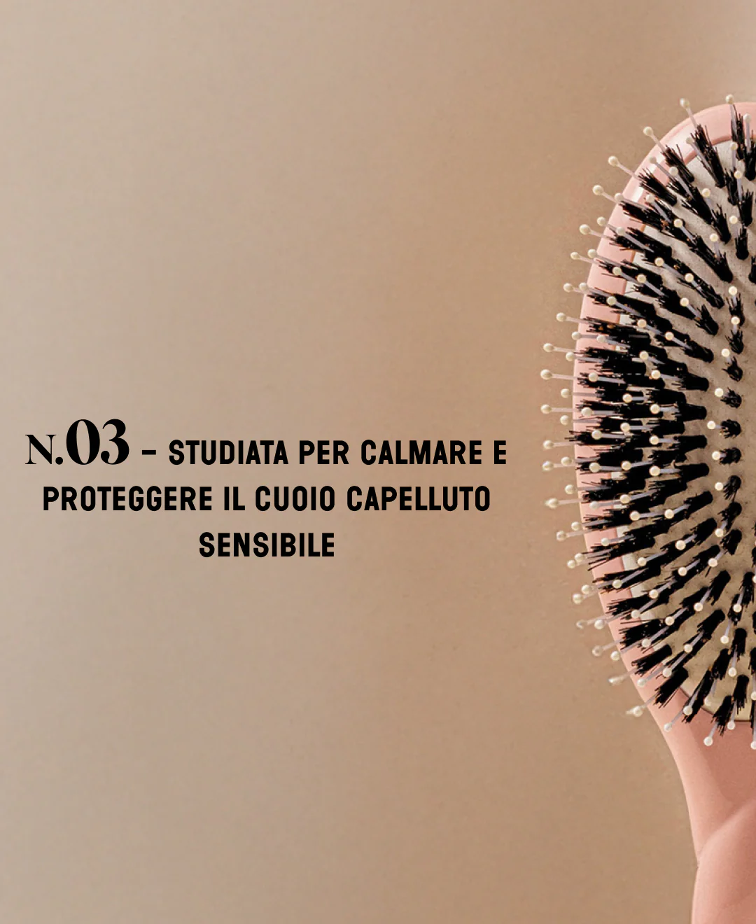 N.03 La Brosse Cuir Chevelu Sensible l'Indispensable Douceur Rose Poudré - Image 10