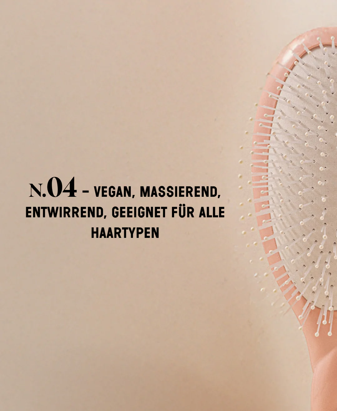 N.04 La Brosse Démêlante & Massante La Miracle Rose Poudré - Image 6