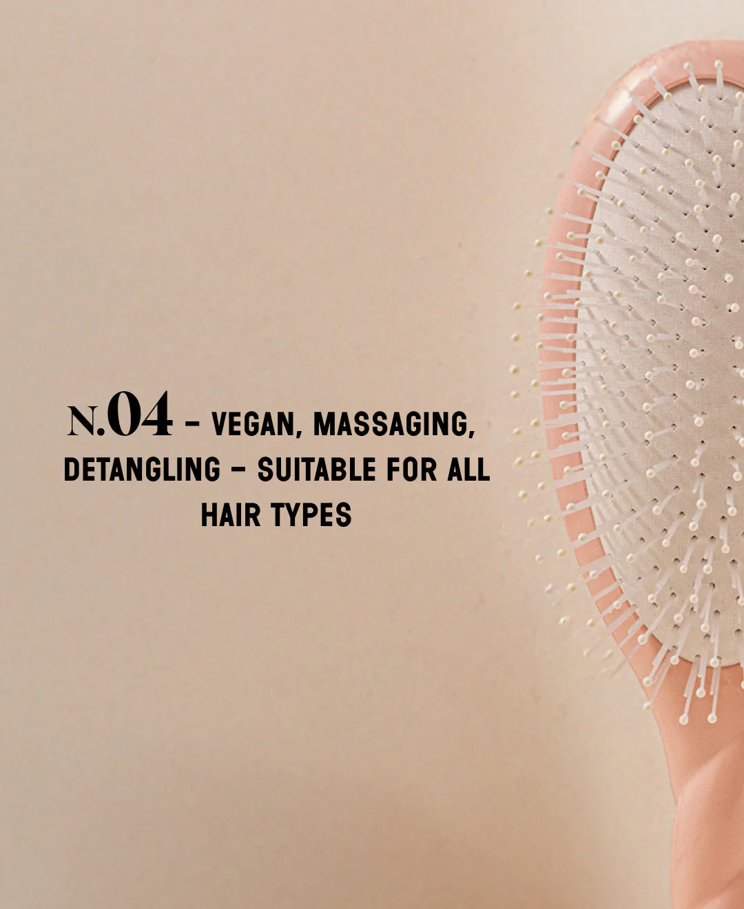 N.04 La Brosse Démêlante & Massante La Miracle Rose Poudré - Image 7