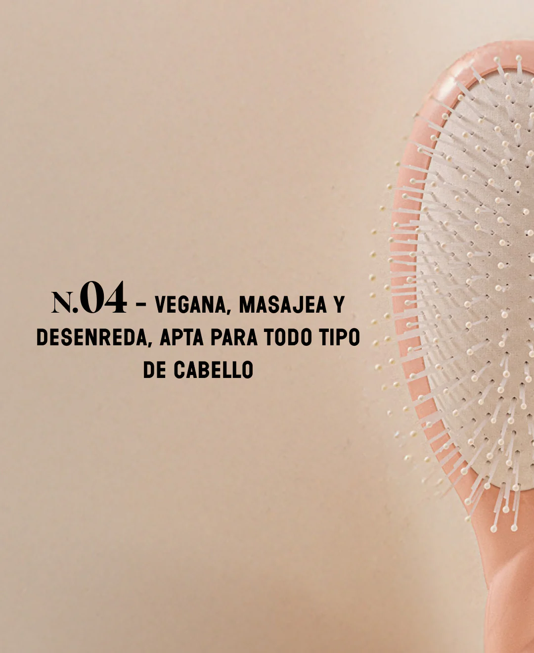 N.04 La Brosse Démêlante & Massante La Miracle Rose Poudré - Image 8