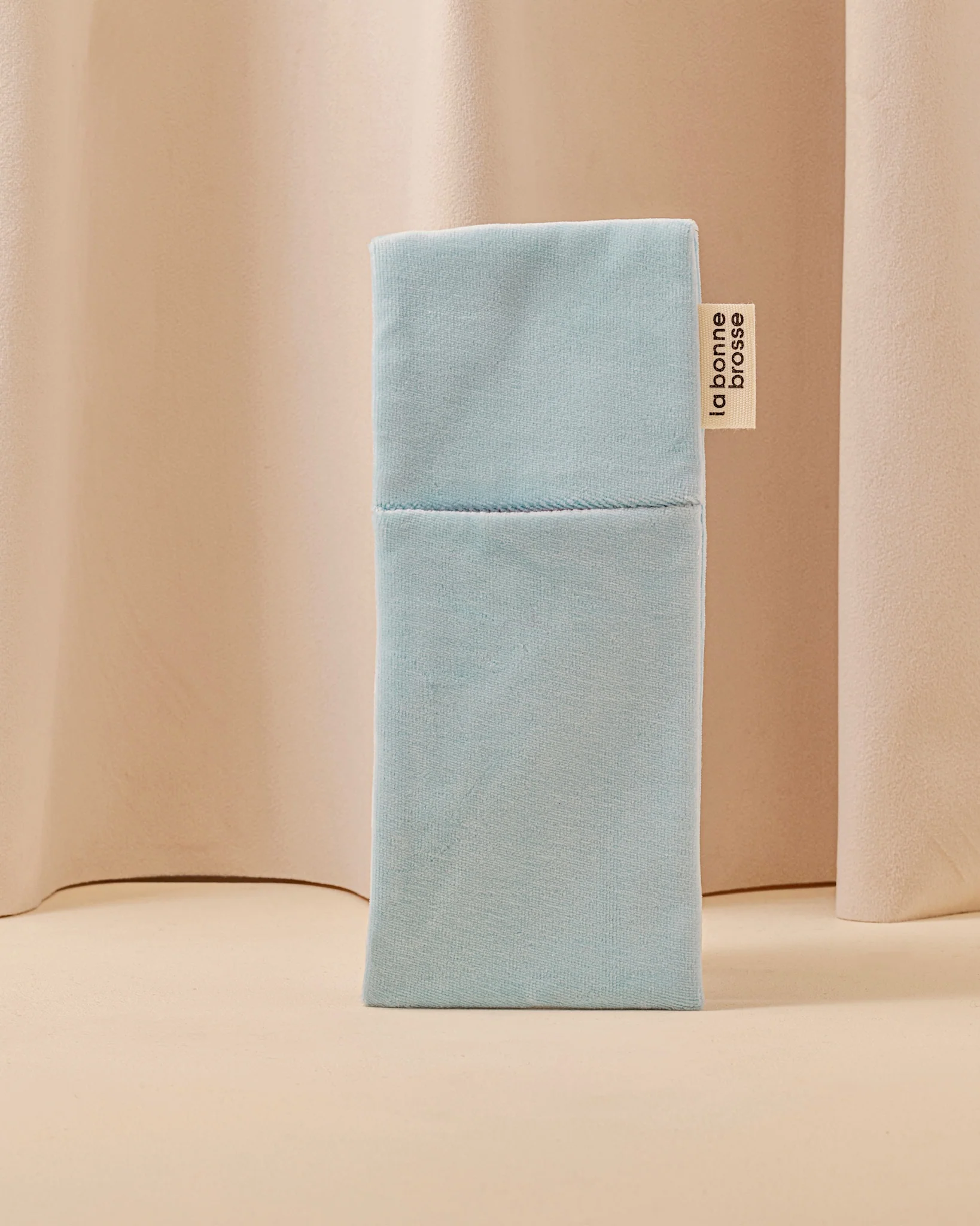 La Pochette "Petite Brosse" Bleu Ciel