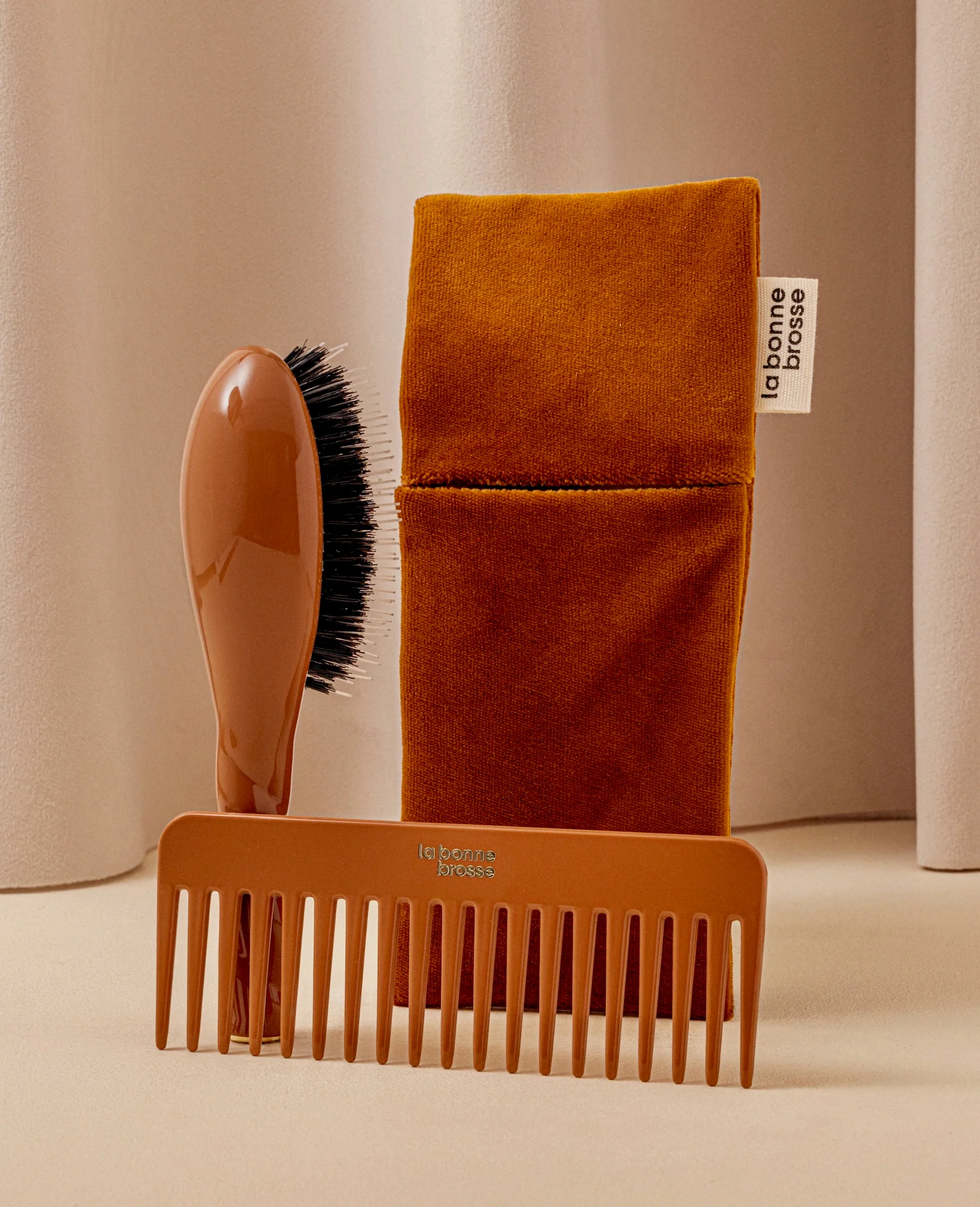 La Pochette "Petite Brosse" Terracotta - Image 3