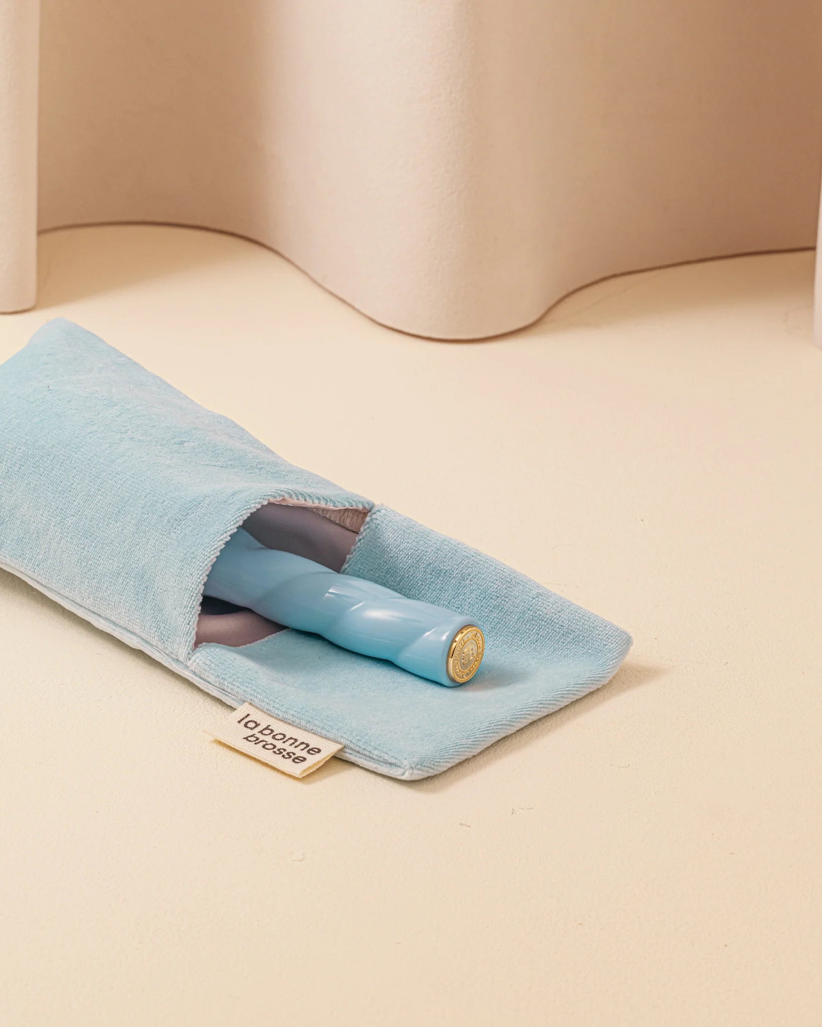 La Pochette "Brosse Bébé" Bleu Ciel - Image 3