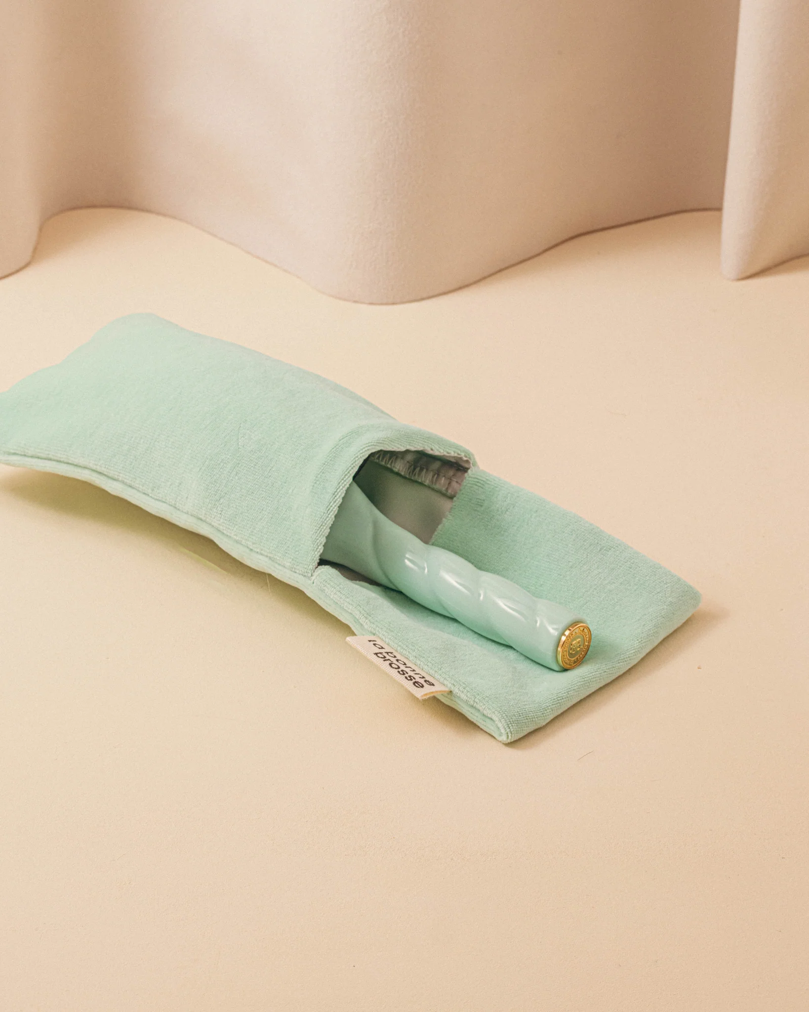 La Pochette "Grande Brosse" Bleu Lagon - Image 3