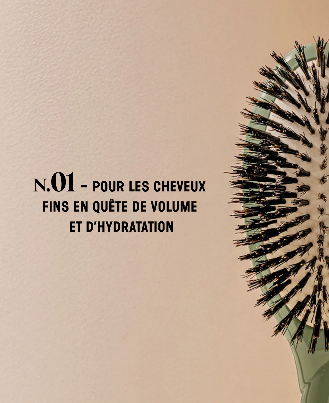 N.01 La Brosse Brillance & Soin l'Universelle Vert Amande - Image 11