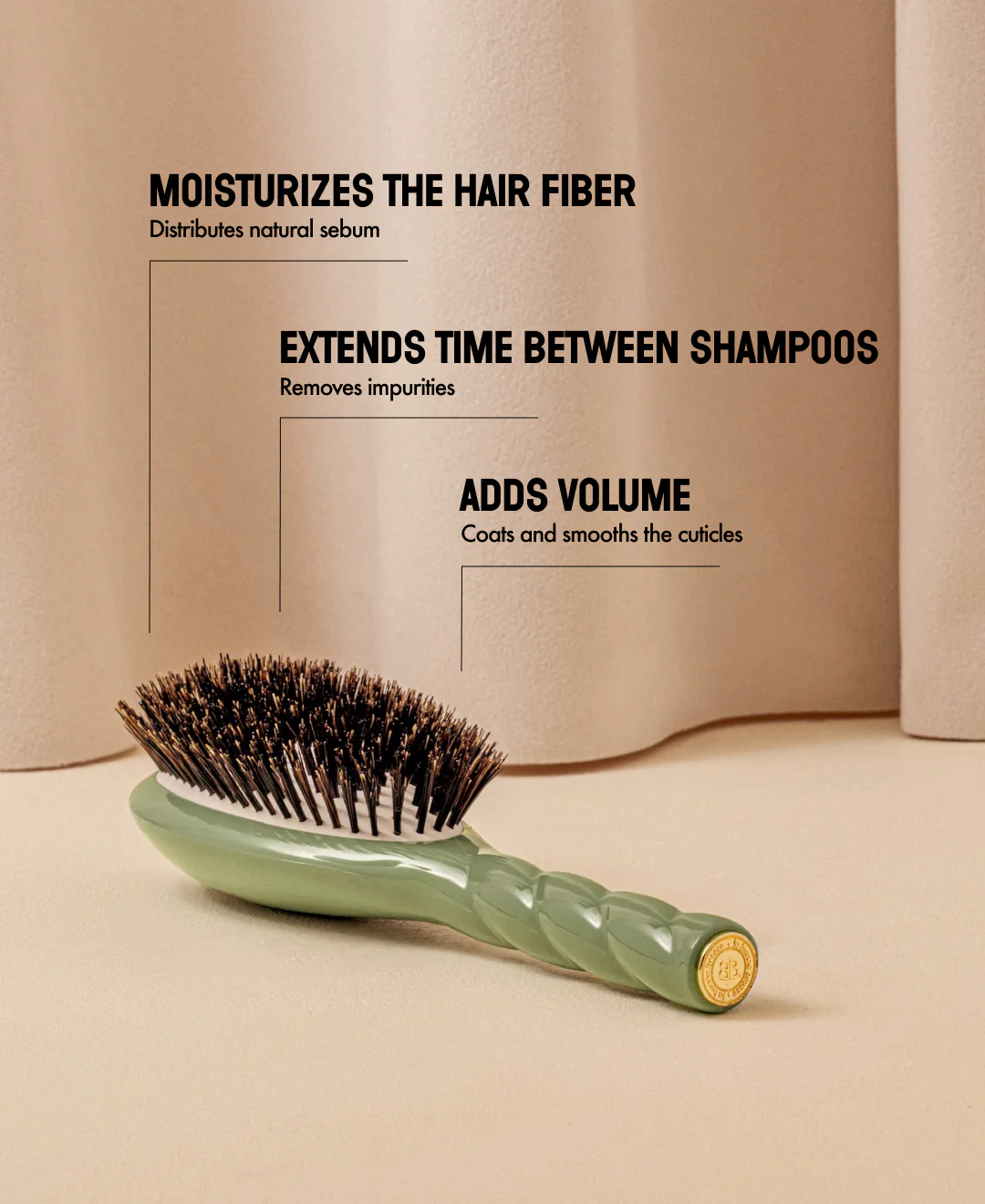 N.01 La Brosse Brillance & Soin l'Universelle Vert Amande - Image 13