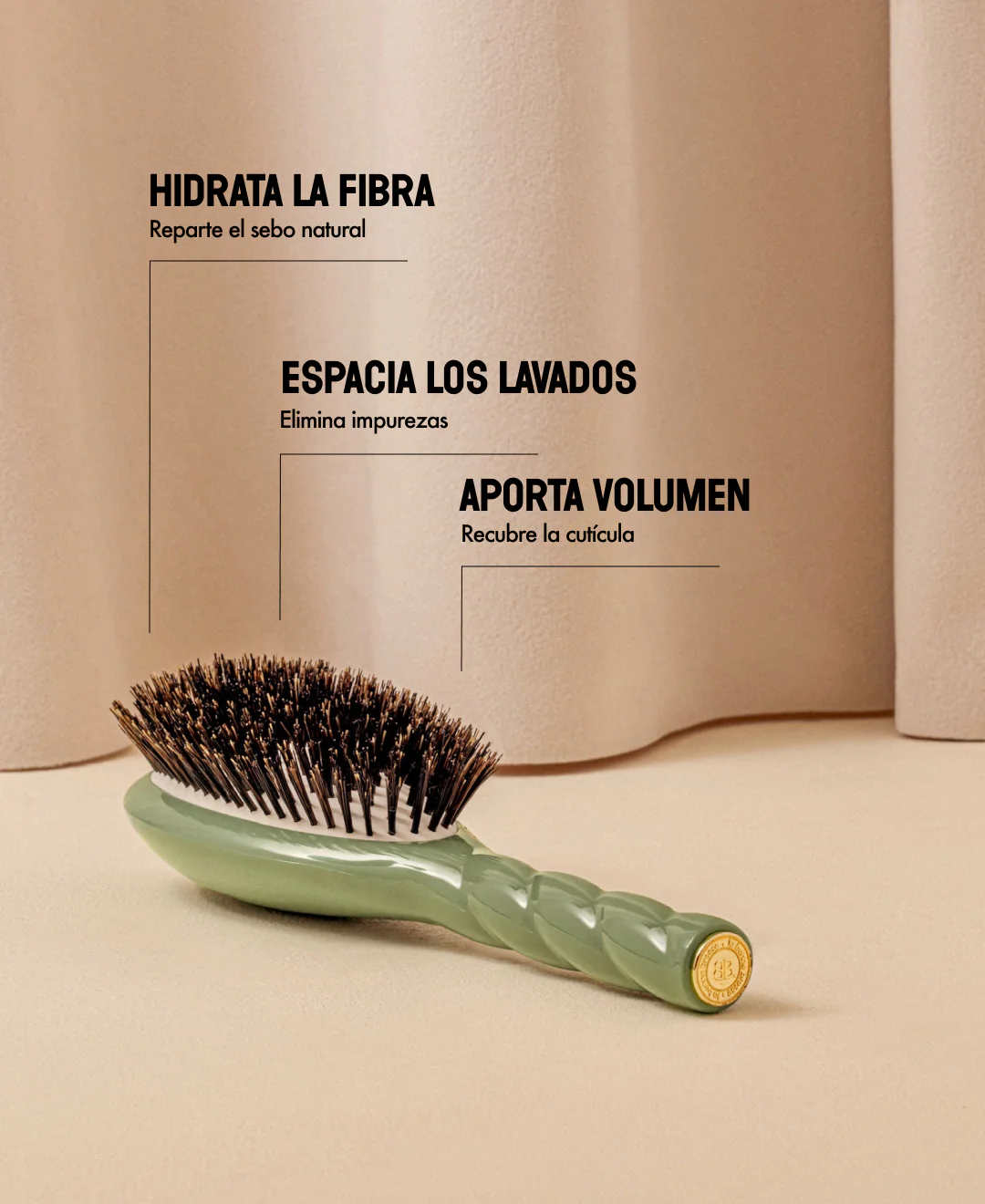 N.01 La Brosse Brillance & Soin l'Universelle Vert Amande - Image 14
