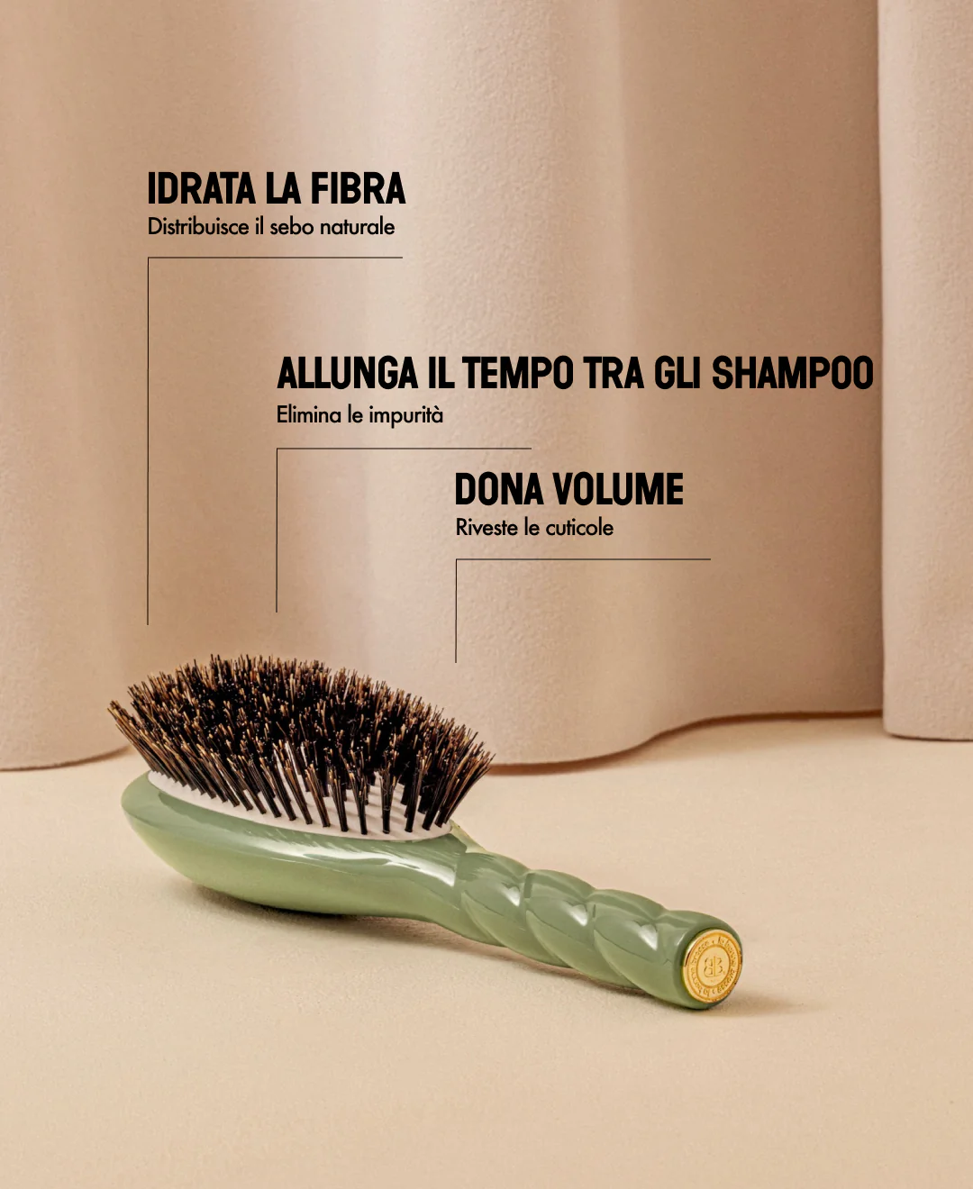 N.01 La Brosse Brillance & Soin l'Universelle Vert Amande - Image 16