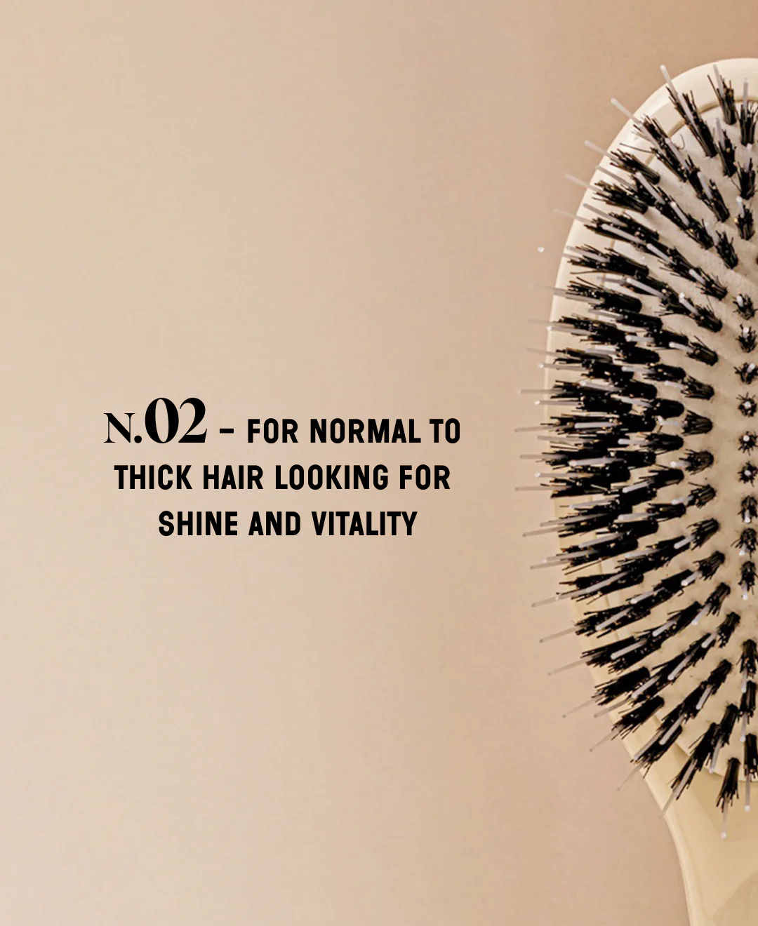 N.02 La Brosse Démêlante & Soin l'Indispensable Blanc Crème - Image 8