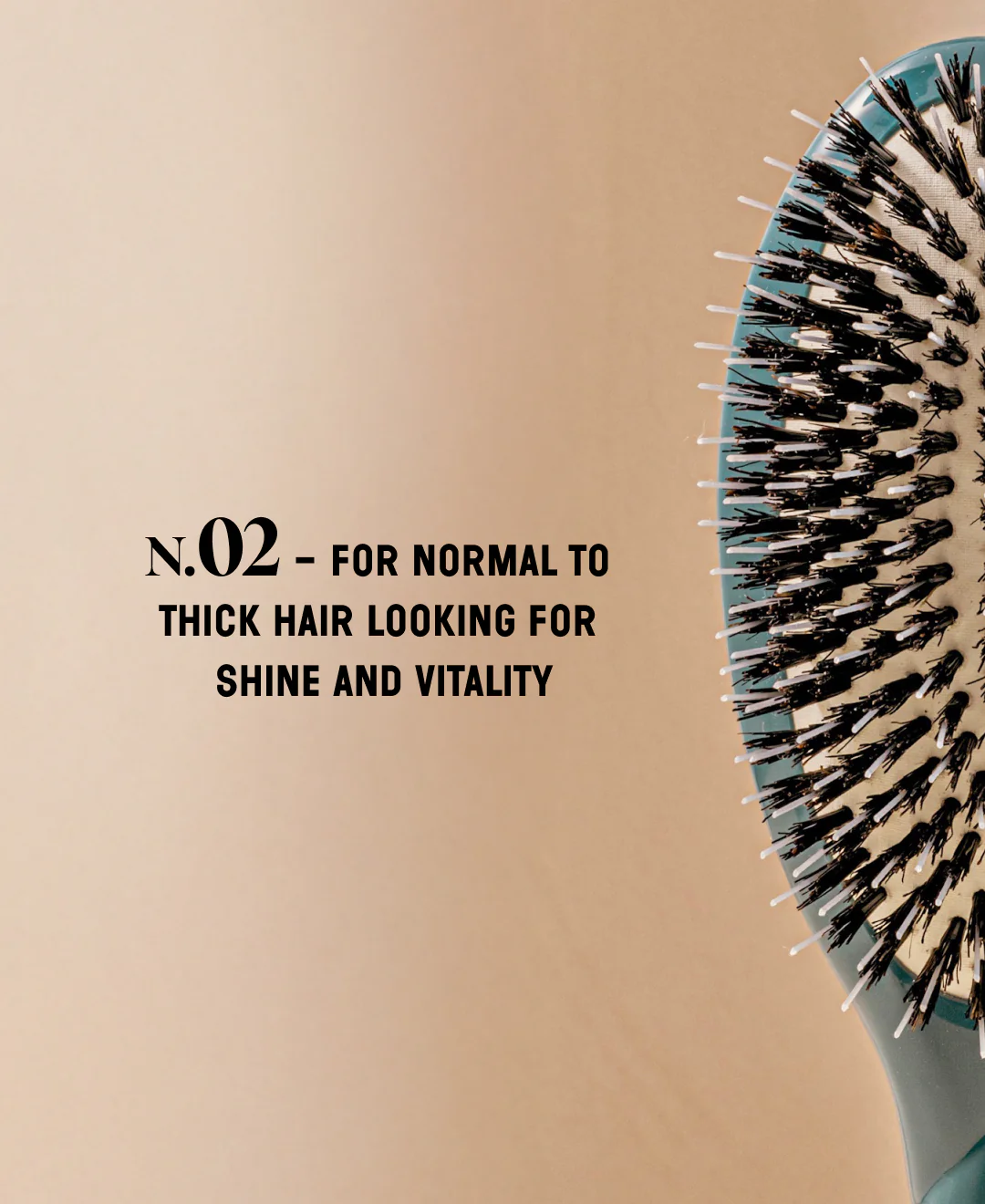 N.02 La Brosse Démêlante & Soin l'Indispensable Bleu Encre - Image 8