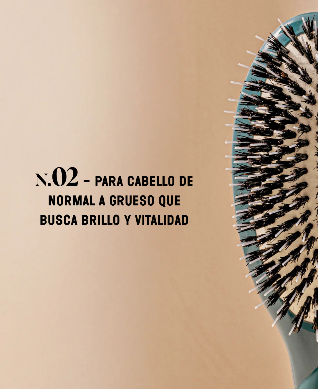 N.02 La Brosse Démêlante & Soin l'Indispensable Bleu Encre - Image 9