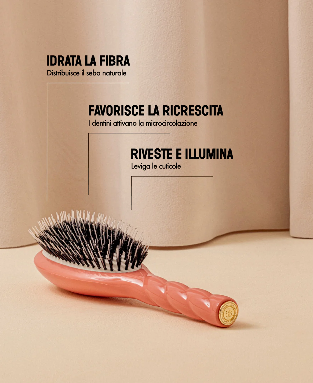N.02 La Brosse Démêlante & Soin l'Indispensable Corail - Image 16