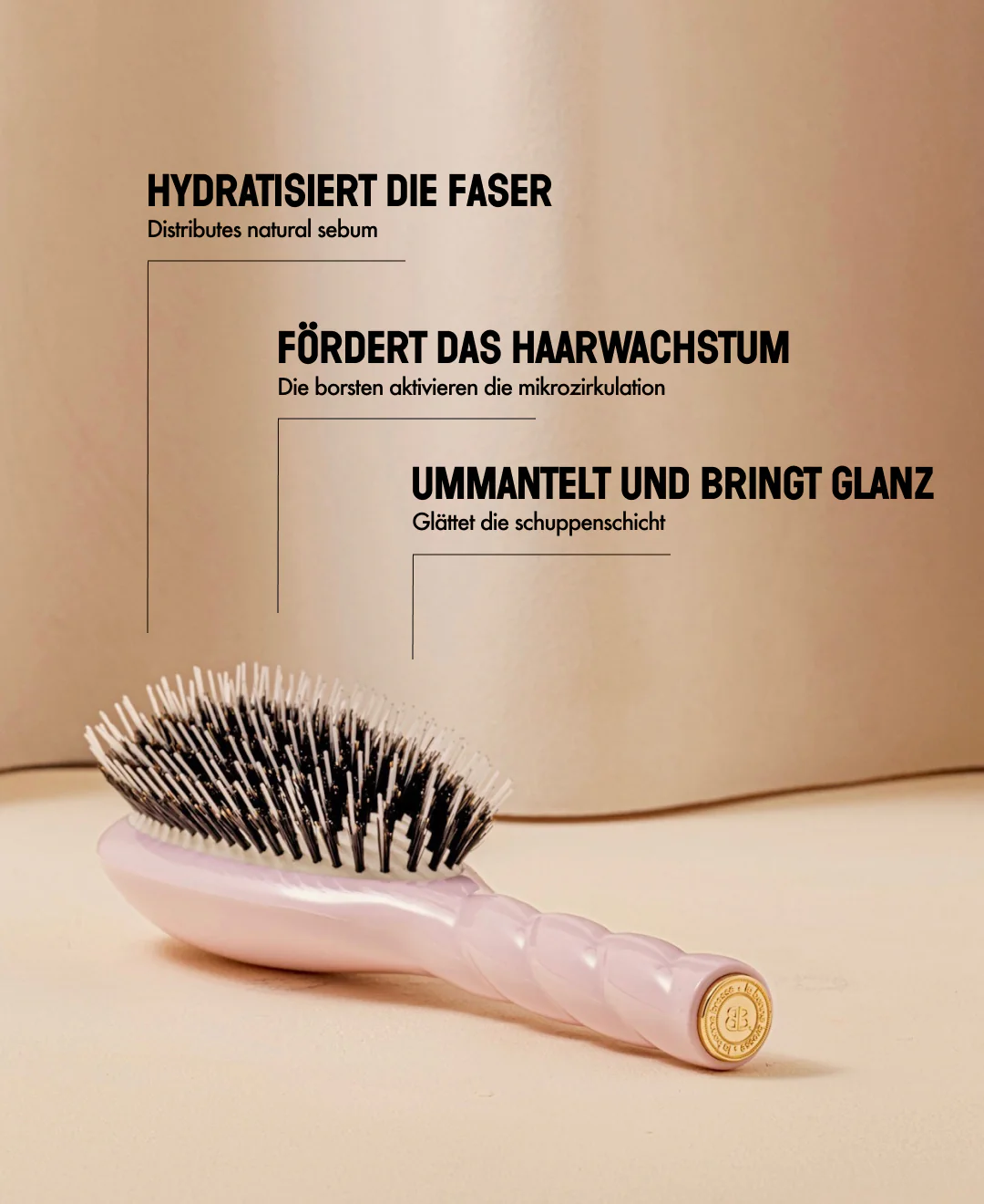 N.02 La Brosse Démêlante & Soin l'Indispensable Rose Lilas - Image 12