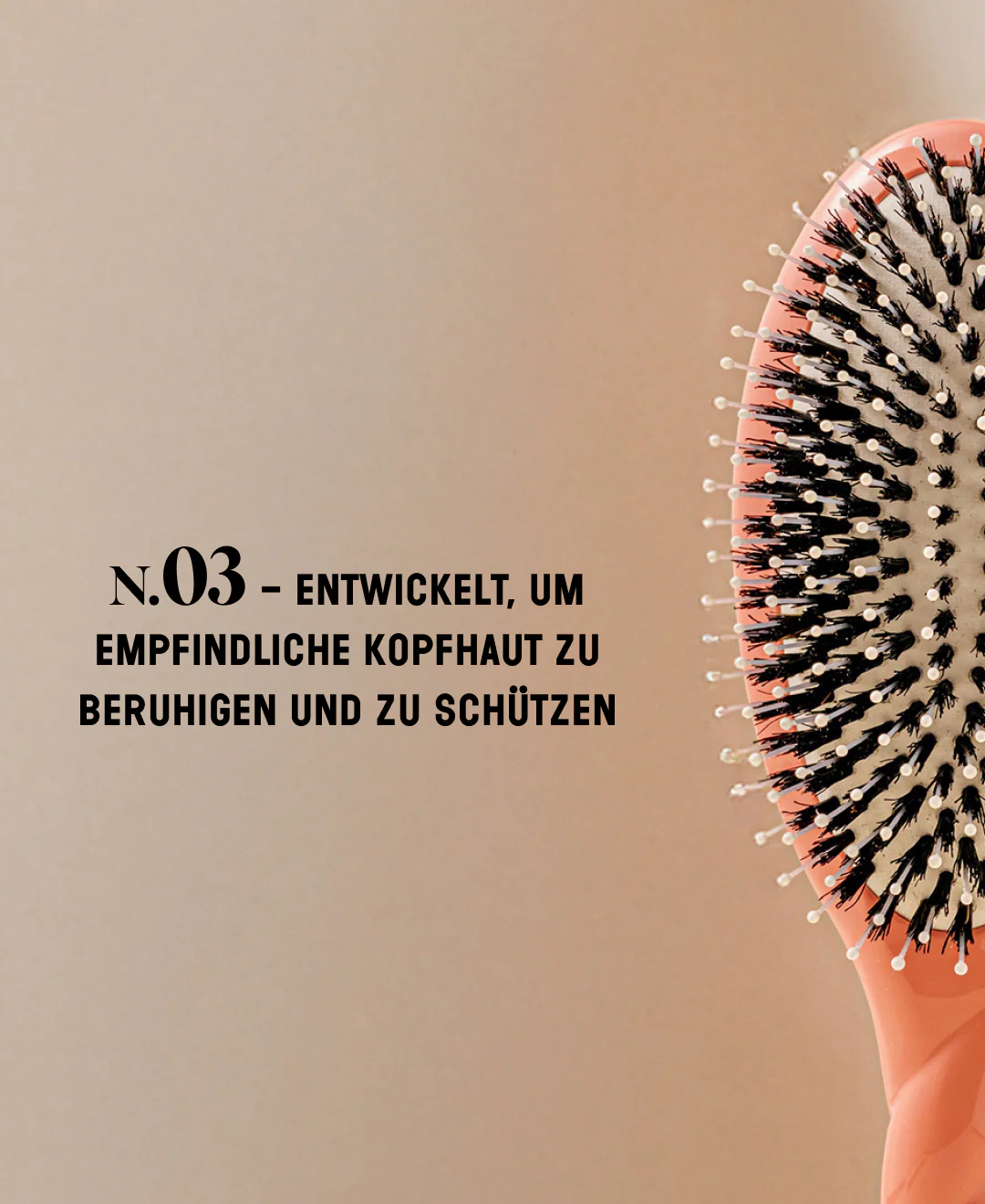N.03 La Brosse Cuir Chevelu Sensible l'Indispensable Douceur Corail - Image 8