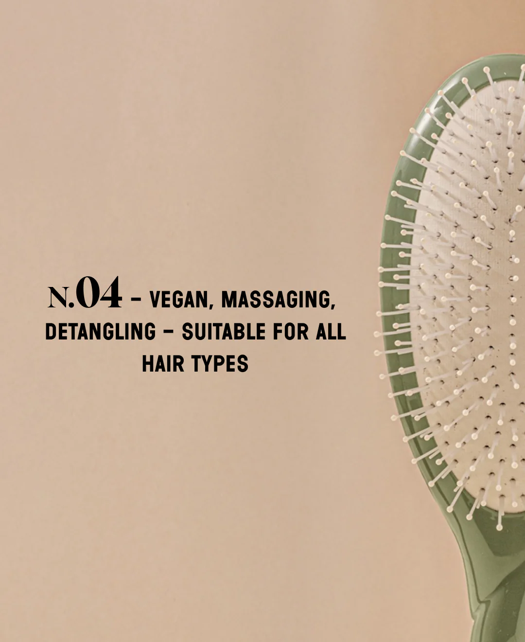 N.04 La Brosse Démêlante & Massante La Miracle Vert Amande - Image 7