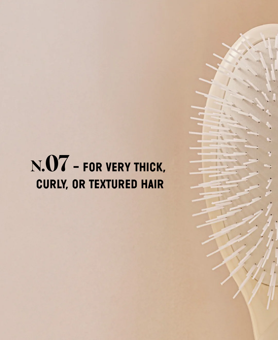 N.07 La Brosse Démêlante & Stimulante l'Intense Blanc Crème - Image 7