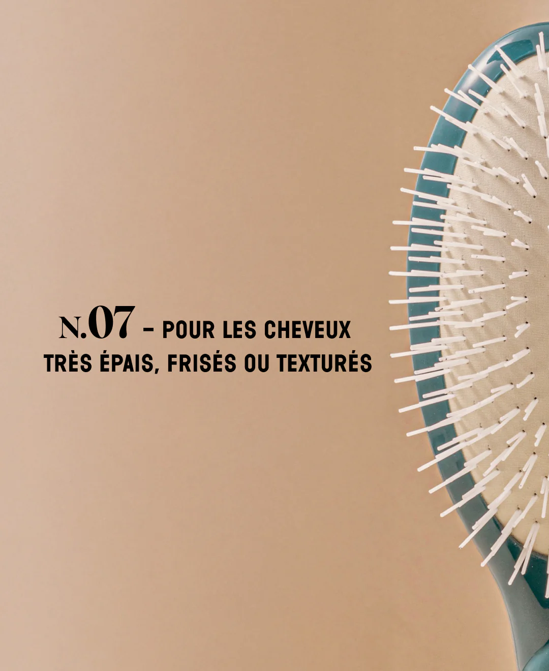 N.07 La Brosse Démêlante & Stimulante l'Intense Bleu Encre - Image 11