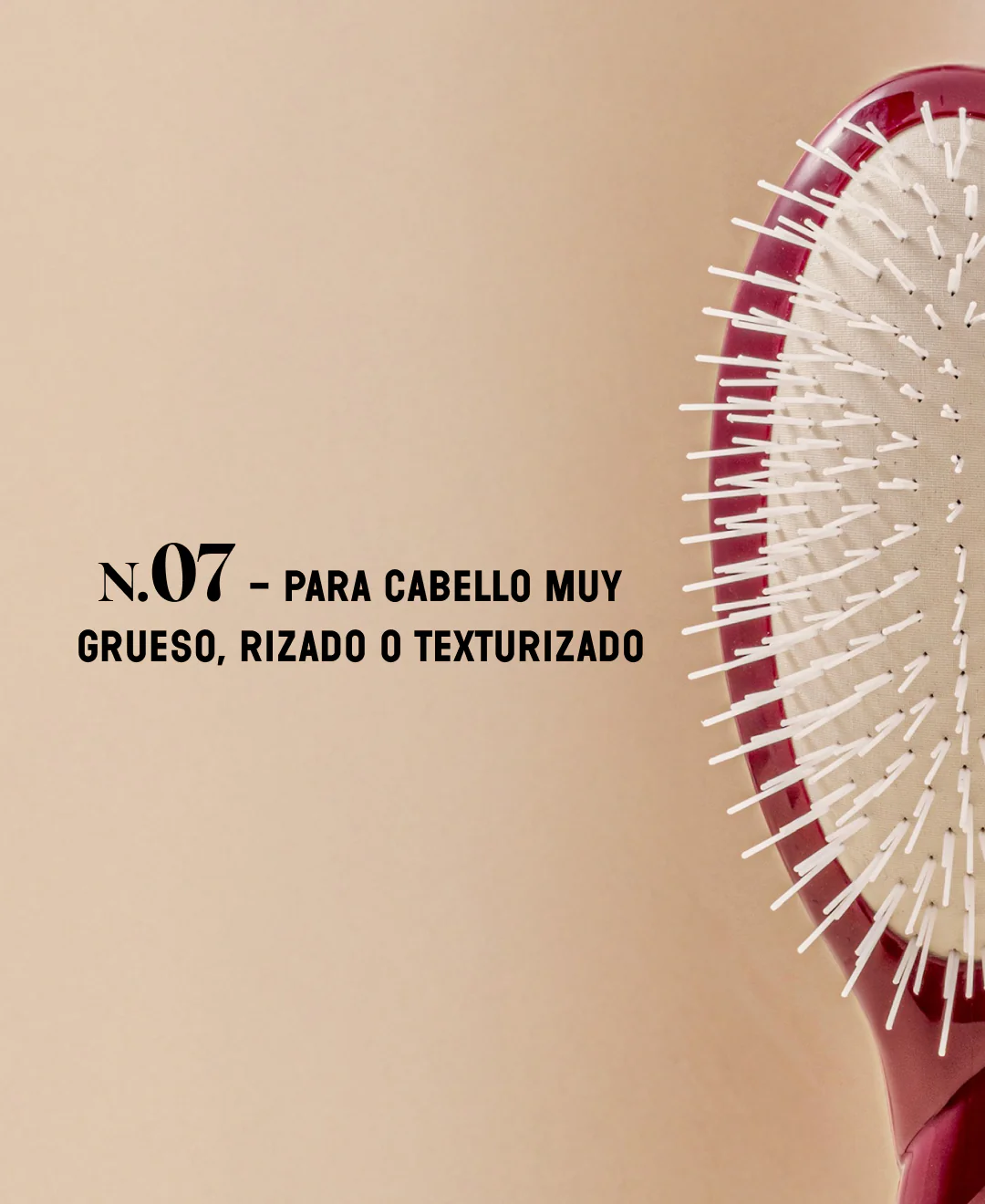 N.07 La Brosse Démêlante & Stimulante l'Intense Rouge Cerise - Image 10