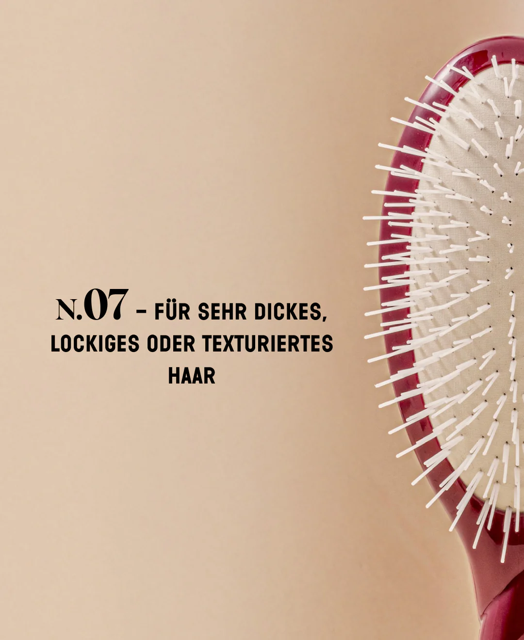 N.07 La Brosse Démêlante & Stimulante l'Intense Rouge Cerise - Image 8