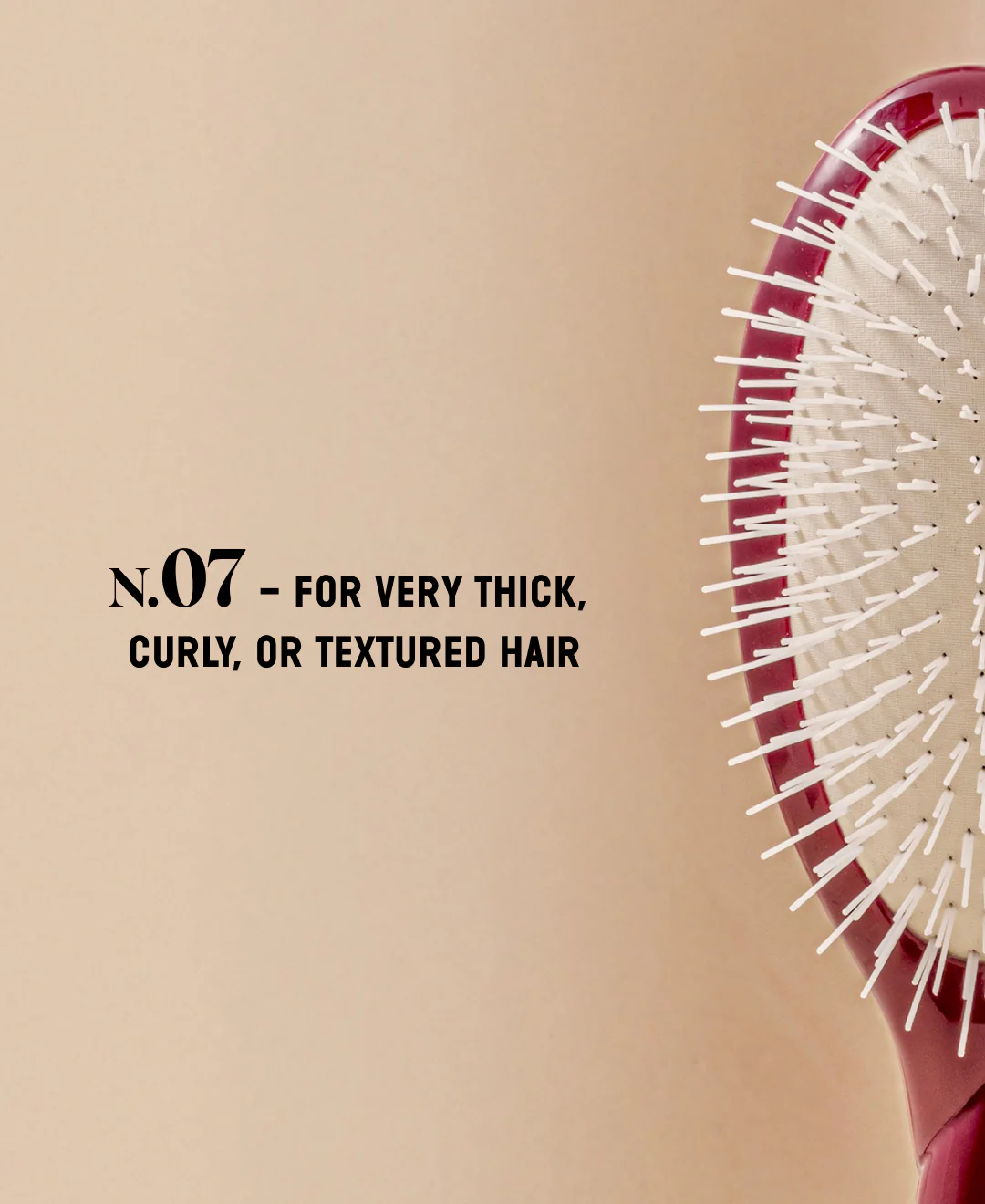 N.07 La Brosse Démêlante & Stimulante l'Intense Rouge Cerise - Image 9