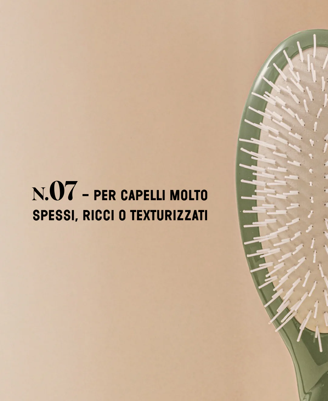 N.07 La Brosse Démêlante & Stimulante l'Intense Vert Amande - Image 10
